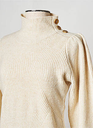 Robe courte beige Y.A.S femme