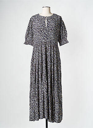 Robe longue noir SCOTCH & SODA femme