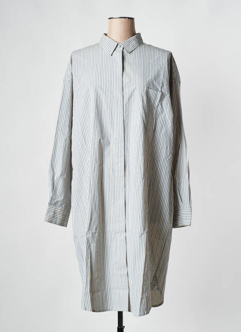 Robe courte bleu POMANDERE pour femme