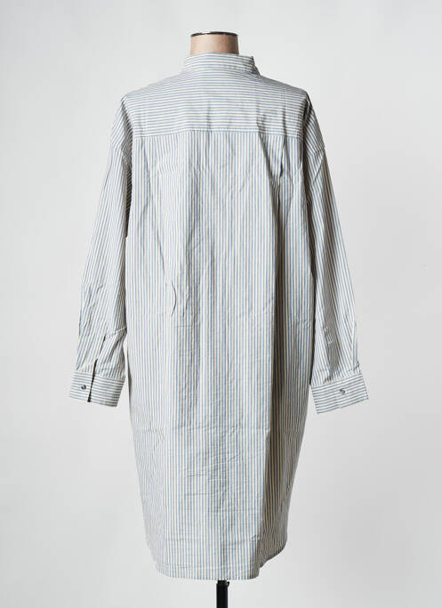 Robe courte bleu POMANDERE femme