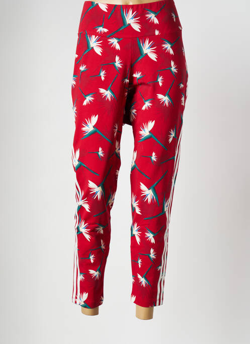 Legging rouge ADIDAS pour femme