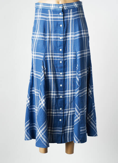 Jupe mi-longue bleu RALPH LAUREN pour femme