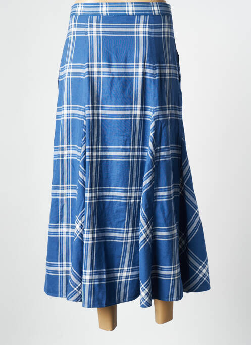 Jupe mi-longue bleu RALPH LAUREN pour femme