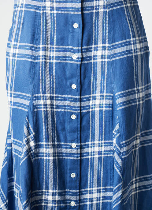 Jupe mi-longue bleu RALPH LAUREN pour femme