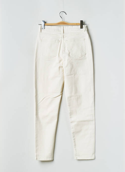 Jeans coupe droite beige MOSS COPENHAGEN pour femme