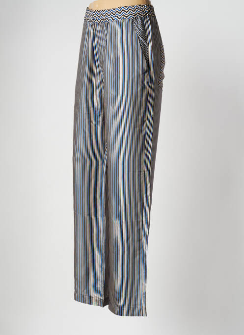 Pantalon large bleu SAK'S pour femme