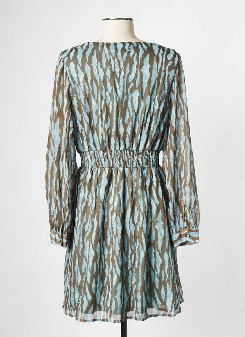 Robe courte marron VILA pour femme