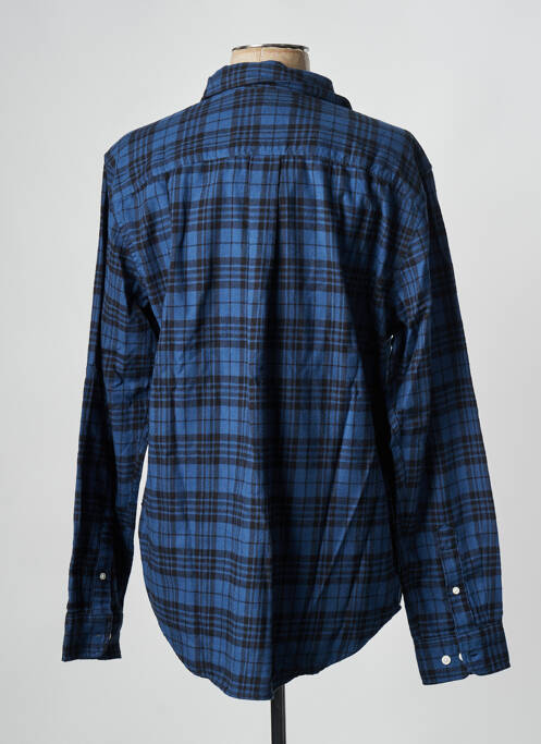 Chemise manches longues bleu MINIMUM pour homme