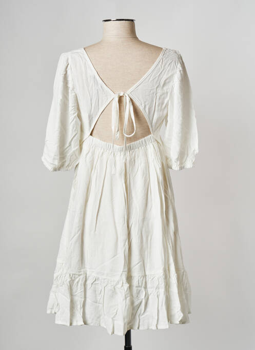 Robe courte blanc MOLLY BRACKEN femme