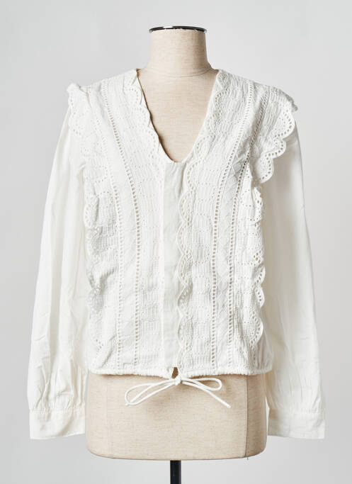 Top blanc OBJECT pour femme