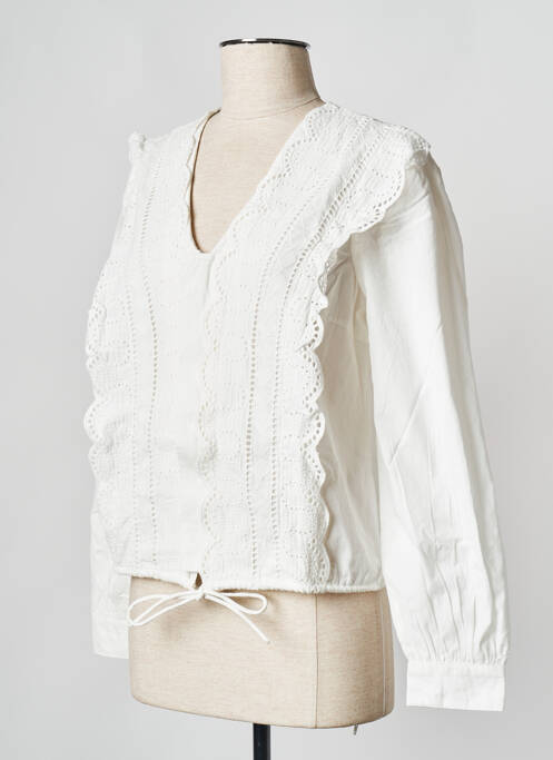 Top blanc OBJECT pour femme