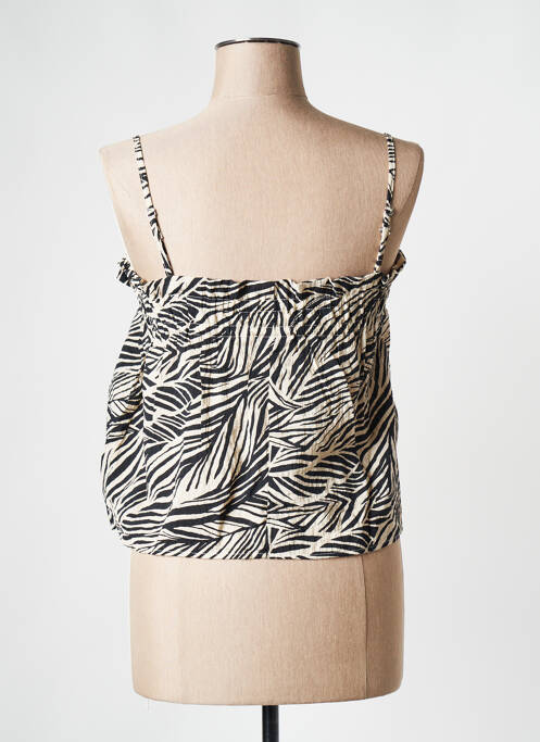 Top beige VILA pour femme