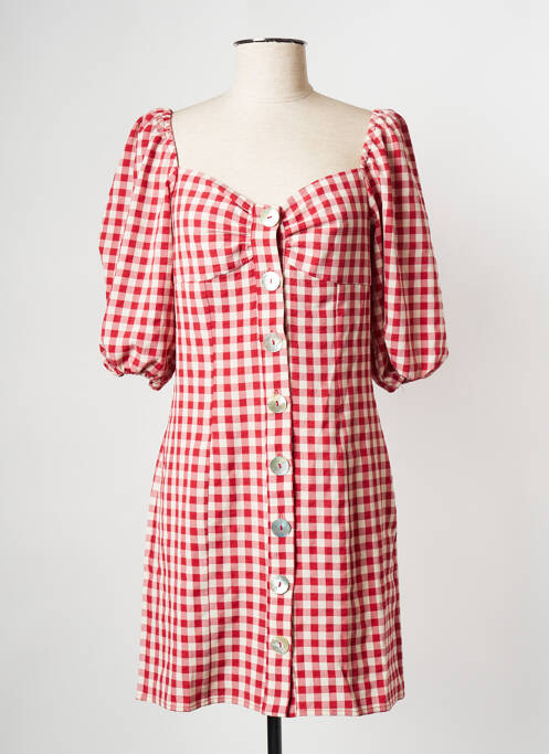 Robe courte rouge PARISIENNE ET ALORS pour femme