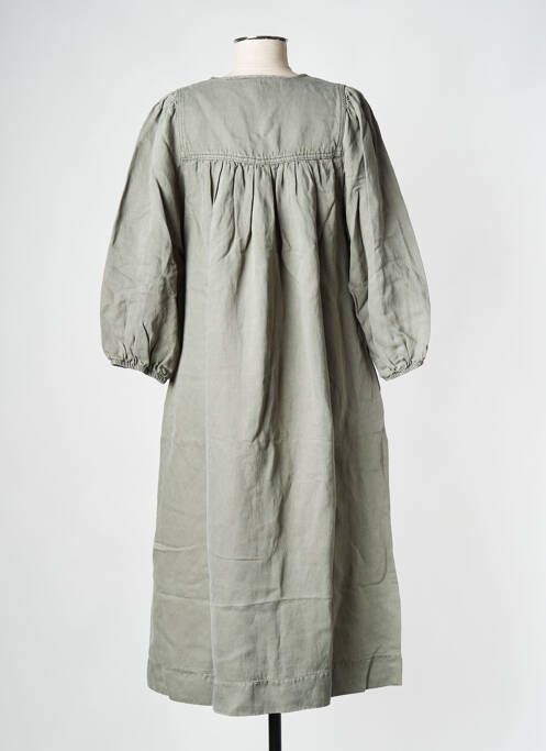 Robe mi-longue vert SECOND FEMALE pour femme