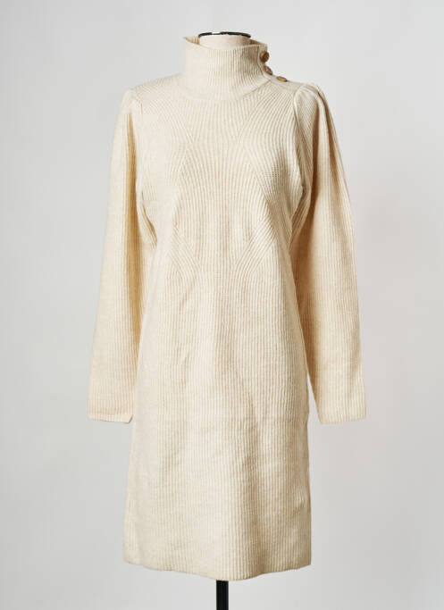Robe courte beige Y.A.S pour femme