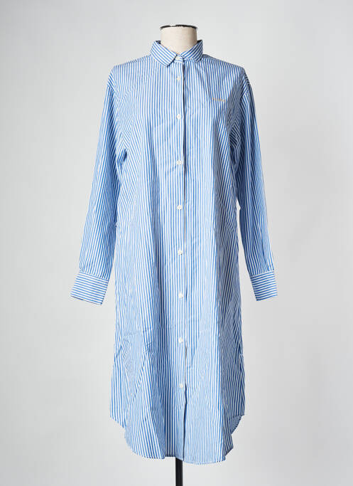 Robe mi-longue bleu MAISON LABICHE pour femme