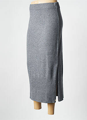 Jupe mi-longue gris PENNYBLACK femme