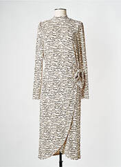 Robe longue beige OBJECT pour femme seconde vue