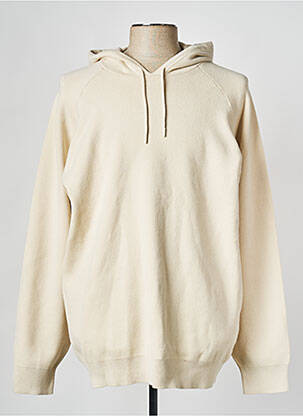 Sweat-shirt beige SELECTED pour homme