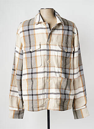 Chemise manches longues beige SAMSOE & SAMSOE homme