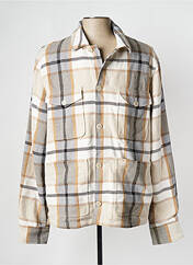 Chemise manches longues beige SAMSOE & SAMSOE pour homme seconde vue