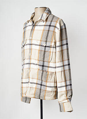 Chemise manches longues beige SAMSOE & SAMSOE homme