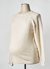 Pull maternité beige NOPPIES pour femme seconde vue
