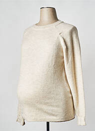 Pull maternité beige NOPPIES femme
