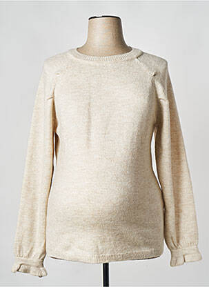 Pull maternité beige NOPPIES femme