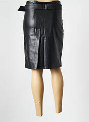 Jupe mi-longue noir VILA pour femme seconde vue
