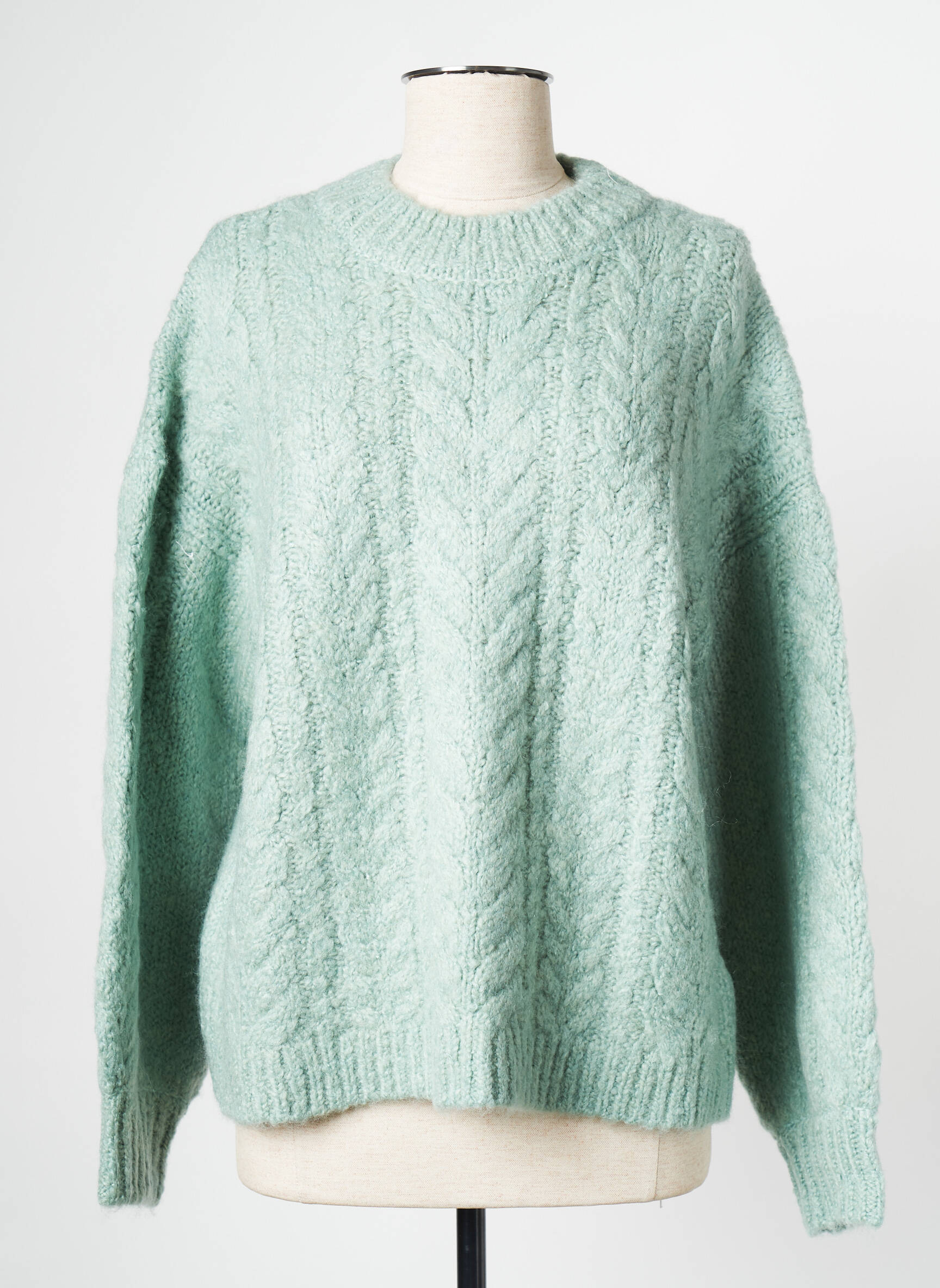 Pull Vert Grace Mila Femme 2516570-vert00 Modz