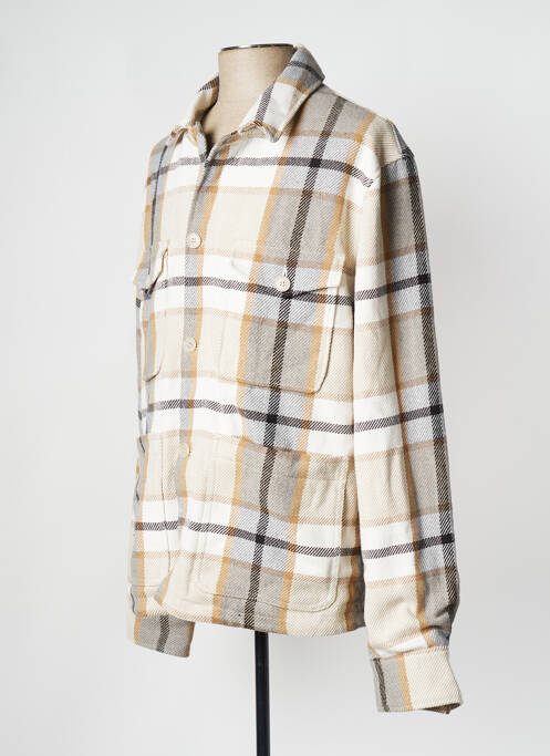 Chemise manches longues beige SAMSOE & SAMSOE homme