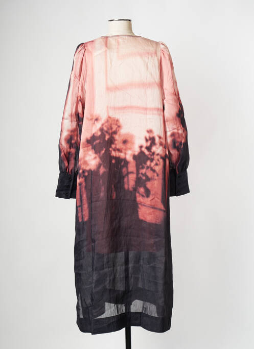 Robe mi-longue rose SECOND FEMALE pour femme