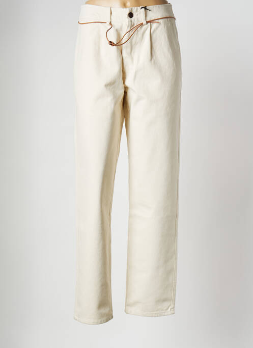 Jean coupe Mom blanc HOMECORE pour homme