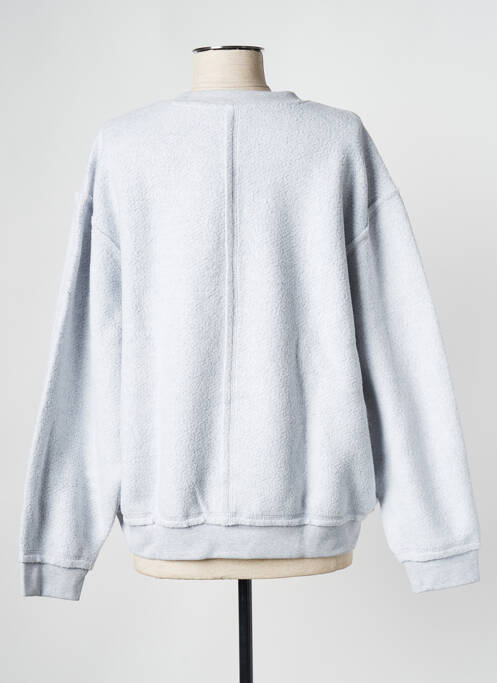 Sweat-shirt gris ADIDAS pour femme