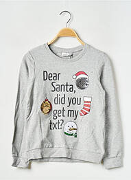 Sweat-shirt gris NAME IT fille