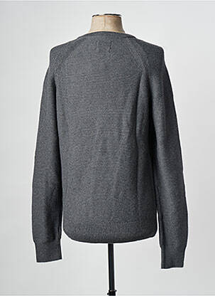 Pull gris DOCKERS homme