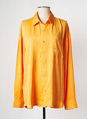 Chemisier orange RECC pour femme