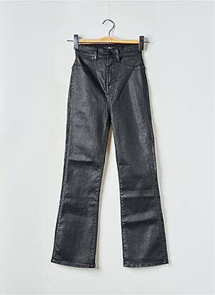 Jeans coupe droite noir 7 FOR ALL MANKIND pour femme