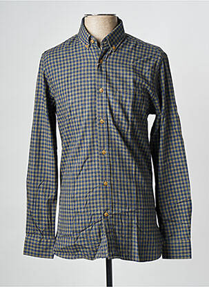 Chemise manches longues vert ATELIER PRIVÉ pour homme