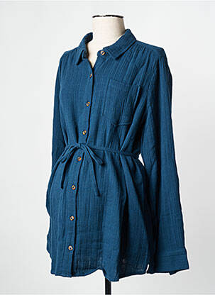 Chemisier maternité bleu NOPPIES femme