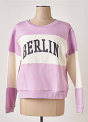 Sweat-shirt violet NAME IT pour fille seconde vue