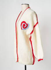 Gilet manches longues beige SAK'S pour femme seconde vue