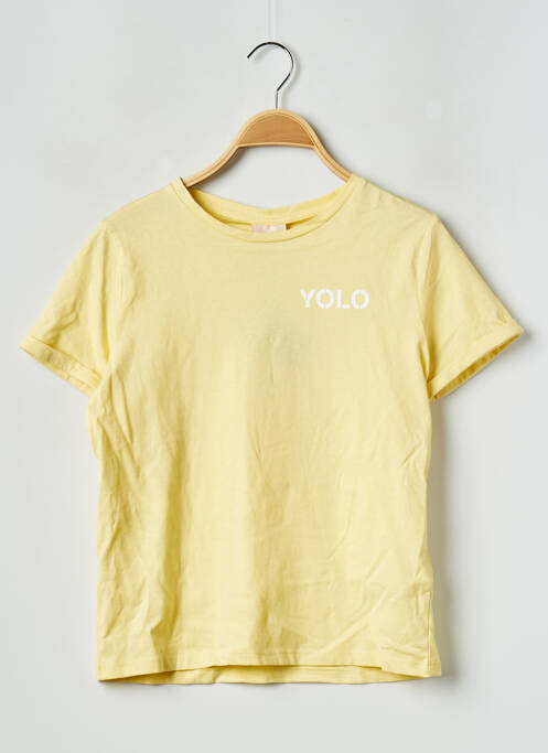 T-shirt jaune ONLY pour fille