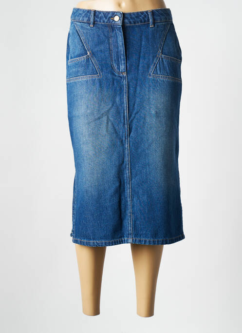Jupe mi-longue bleu INDEE pour femme