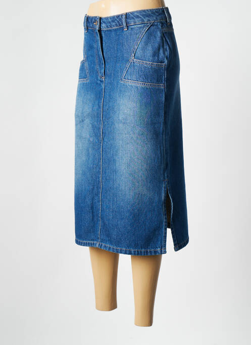 Jupe mi-longue bleu INDEE pour femme