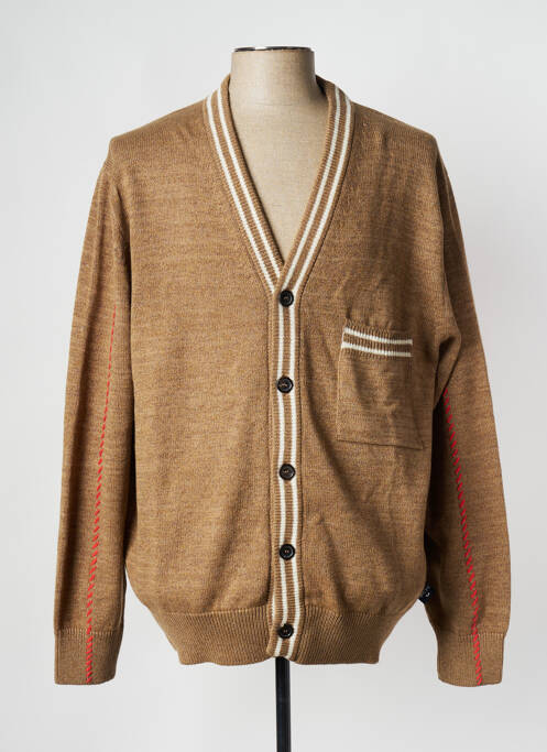 Gilet manches longues marron PAUL SMITH pour homme