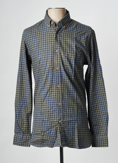 Chemise manches longues vert ATELIER PRIVÉ pour homme