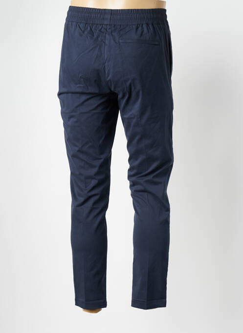 Pantalon droit bleu SAMSOE & SAMSOE pour homme