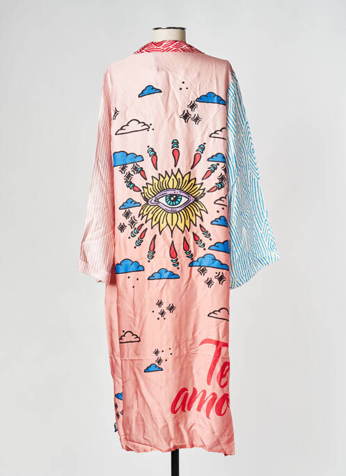 Robe longue rose SAK'S femme